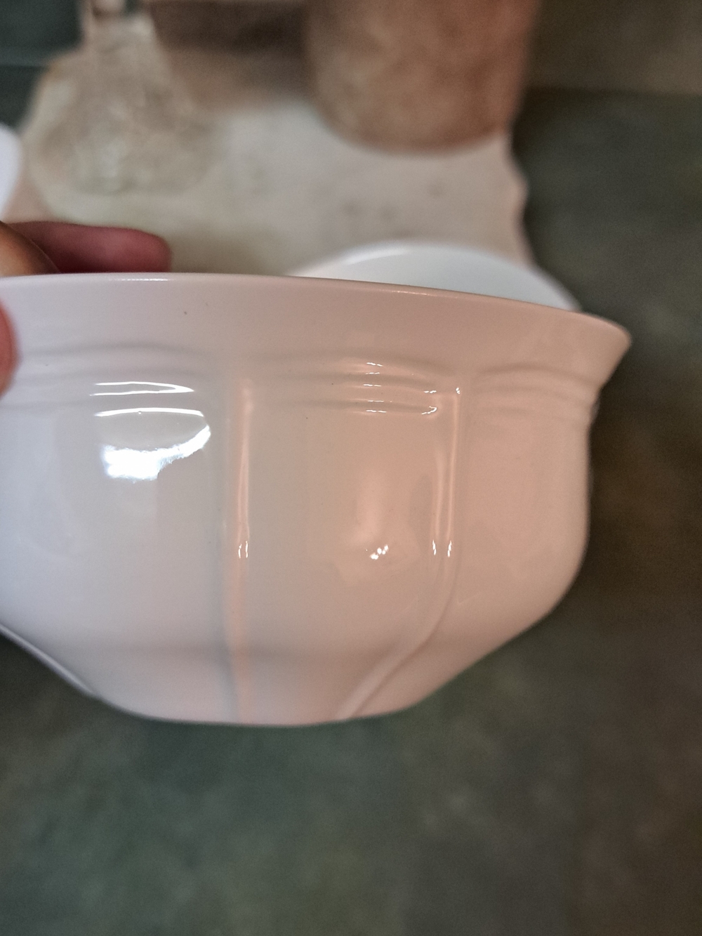 Mikasa Antique White Ceramic Bowls- Elegant Smooth Finish (Set Of 4)
